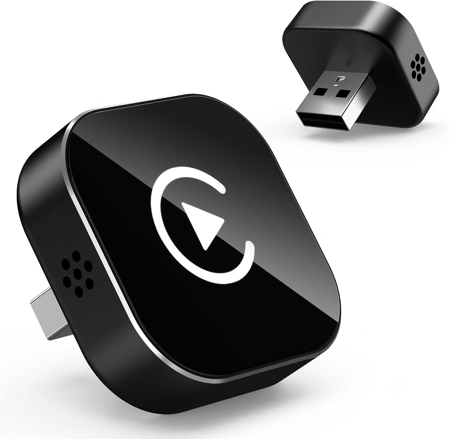 Wireless Car Play Adapter, USB A and C, One Piece